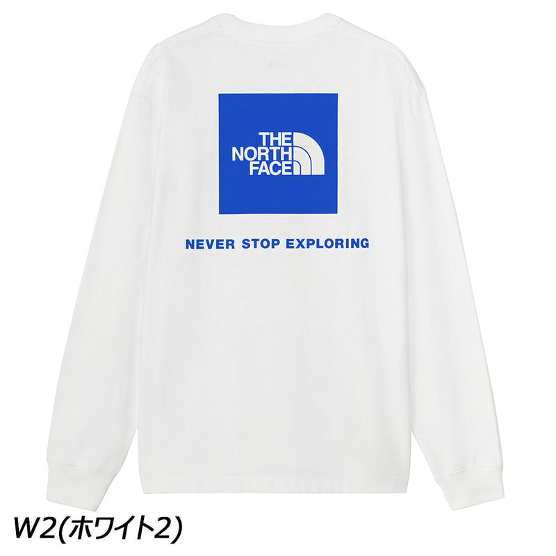 ノースフェイス ロングスリーブバックスクエアロゴティー NT82333 Tシャツ 長袖 ユニセックス