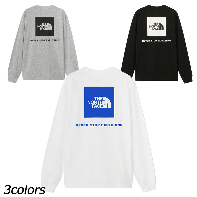 ノースフェイス ロングスリーブバックスクエアロゴティー NT82333 Tシャツ 長袖 ユニセックス