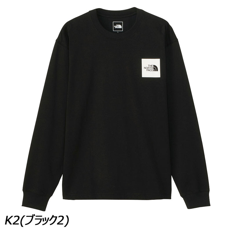 ノースフェイス ロングスリーブスクエアロゴティー NT82334 Tシャツ 長袖 ユニセックス