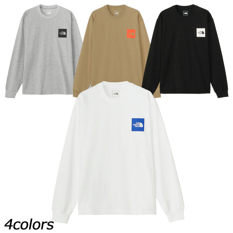 ノースフェイス ロングスリーブスクエアロゴティー NT82334 Tシャツ 長袖 ユニセックス