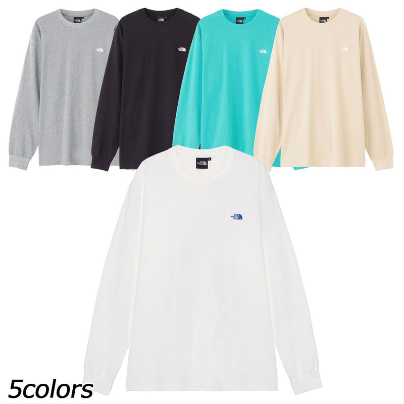 ノースフェイス ロングスリーブヌプシコットンティー NT32443 Tシャツ 長袖 UVケア メンズ