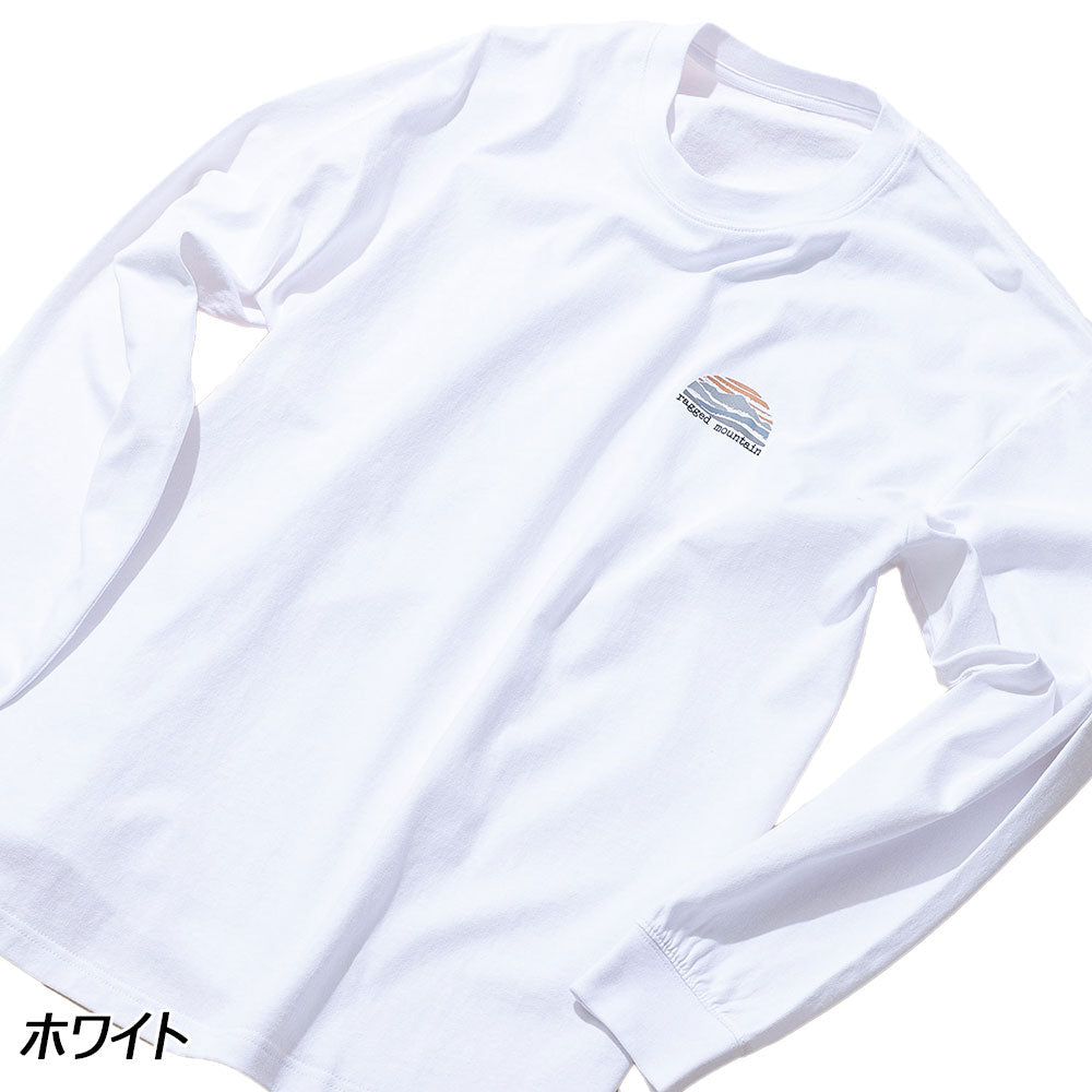 ラギットマウンテン ワンポイントロゴロングスリーブTシャツ