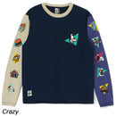 チャムス かせきさいだぁ アラカルトロングスリーブT CH01-2553 Tシャツ 長袖 かせきさいだぁ コラボ メンズ