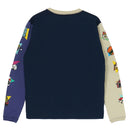 チャムス かせきさいだぁ アラカルトロングスリーブT CH01-2553 Tシャツ 長袖 かせきさいだぁ コラボ メンズ