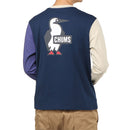 チャムス ブービーロゴロングスリーブTシャツ CH01-2275 Tシャツ 長袖 ユニセックス