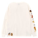 チャムス ファストフードロングスリーブTシャツ CH01-2515 Tシャツ 長袖 メンズ