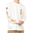 チャムス ファストフードロングスリーブTシャツ CH01-2515 Tシャツ 長袖 メンズ