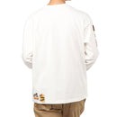 チャムス ファストフードロングスリーブTシャツ CH01-2515 Tシャツ 長袖 メンズ