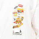 チャムス ファストフードロングスリーブTシャツ CH01-2515 Tシャツ 長袖 メンズ