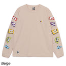 チャムス アンチバグペーパーハートロングスリーブTシャツ CH01-2505 Tシャツ 長袖 ユニセックス 虫よけ加工