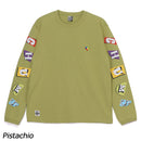 チャムス アンチバグペーパーハートロングスリーブTシャツ CH01-2505 Tシャツ 長袖 ユニセックス 虫よけ加工