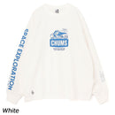 チャムス スペースブービーブラッシュドロングスリーブTシャツ CH01-2633 Tシャツ 長袖 ユニセックス