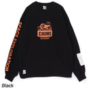 チャムス スペースブービーブラッシュドロングスリーブTシャツ CH01-2633 Tシャツ 長袖 ユニセックス