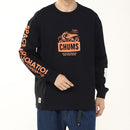 チャムス スペースブービーブラッシュドロングスリーブTシャツ CH01-2633 Tシャツ 長袖 ユニセックス