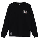 チャムス かせきさいだぁ アラカルト2ブラッシュドロングスリーブTシャツ CH01-2637 Tシャツ 長袖 ユニセックス 親子お揃い