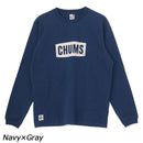 チャムス チャムスロゴブラッシュドロングスリーブTシャツ CH01-2666 Tシャツ 長袖 ユニセックス 定番 人気