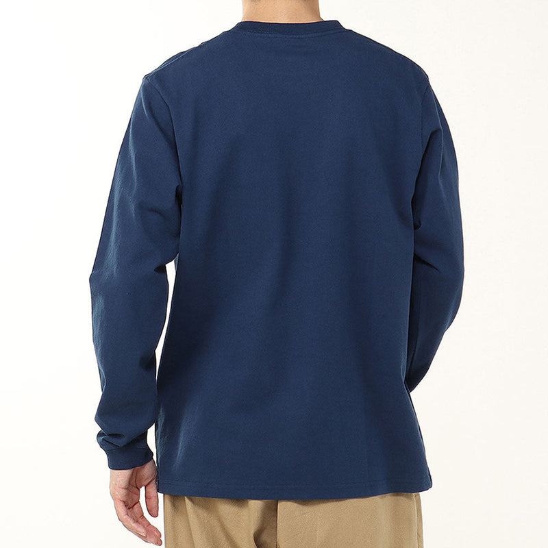 チャムス チャムスロゴブラッシュドロングスリーブTシャツ CH01-2666 Tシャツ 長袖 ユニセックス 定番 人気