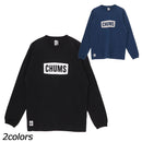 チャムス チャムスロゴブラッシュドロングスリーブTシャツ CH01-2666 Tシャツ 長袖 ユニセックス 定番 人気