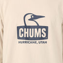 チャムス ブービーフェイスブラッシュドロングスリーブTシャツ CH01-2667 Tシャツ 長袖 ユニセックス 定番 人気 親子お揃い