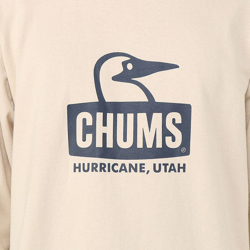 チャムス ブービーフェイスブラッシュドロングスリーブTシャツ CH01-2667 Tシャツ 長袖 ユニセックス 定番 人気 親子お揃い