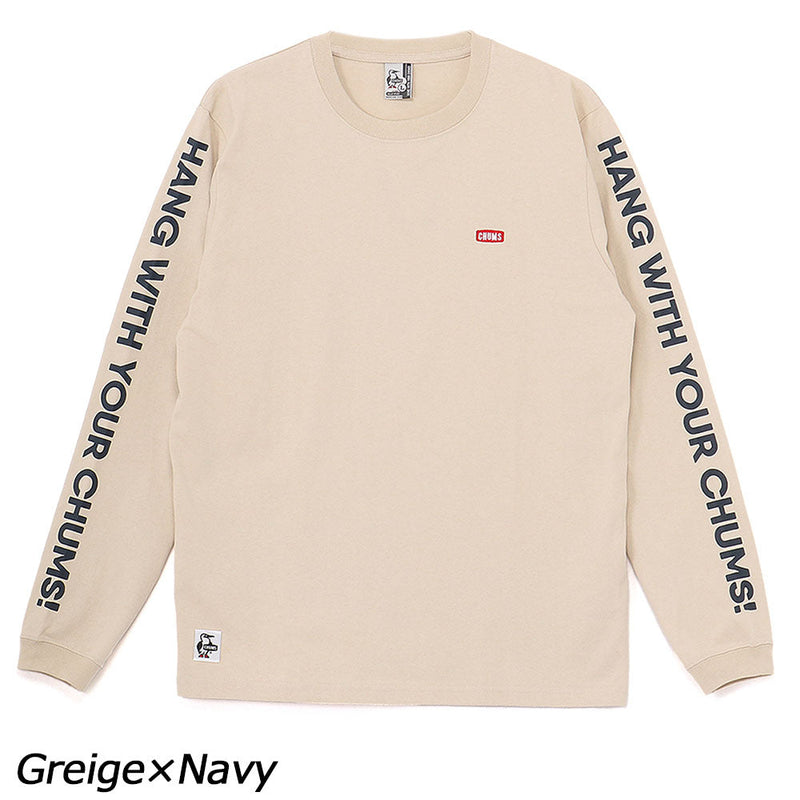 チャムス HWYCブラッシュドロングスリーブTシャツ CH01-2669 Tシャツ 長袖 ユニセックス