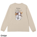 チャムス ホットチョコレートポケットブラッシュドロングスリーブTシャツ CH01-2659 Tシャツ 長袖 ポケット付 ユニセックス 親子お揃い