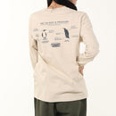 チャムス チャムスリミテッドブラッシュドロングスリーブTシャツ CH01-2660 Tシャツ 長袖 ユニセックス