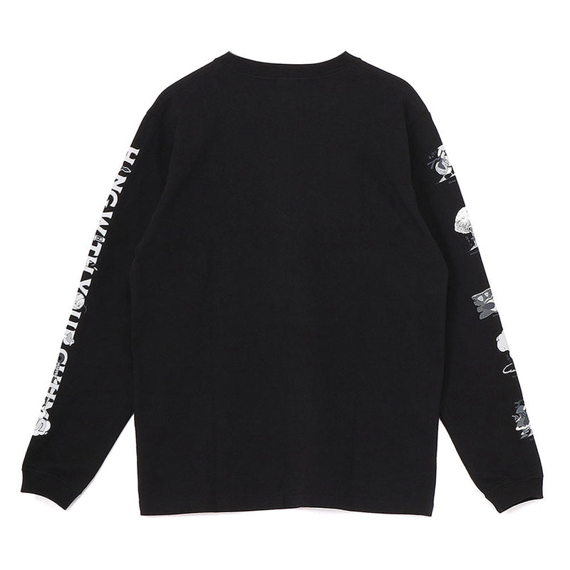 チャムス ザニンジャブラッシュドロングスリーブTシャツ CH01-2662 Tシャツ 長袖 ユニセックス