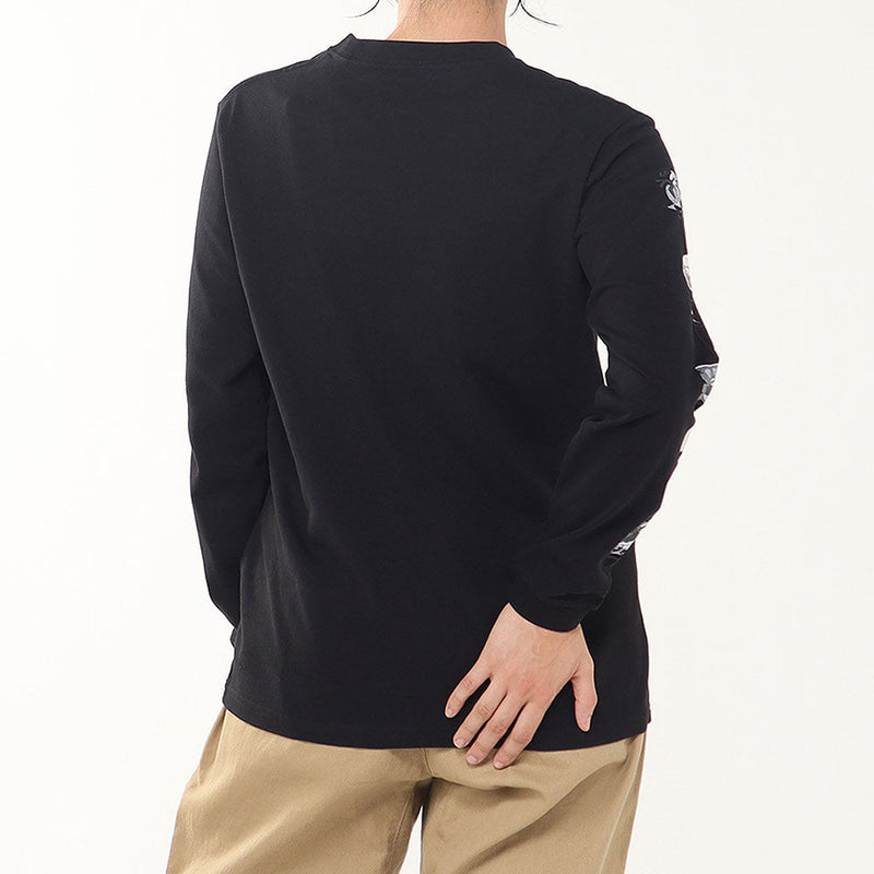 チャムス ザニンジャブラッシュドロングスリーブTシャツ CH01-2662 Tシャツ 長袖 ユニセックス