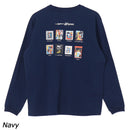 チャムス アートブービーブラッシュドロングスリーブTシャツ CH01-2664 Tシャツ 長袖 ユニセックス