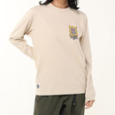 チャムス アートブービーブラッシュドロングスリーブTシャツ CH01-2664 Tシャツ 長袖 ユニセックス