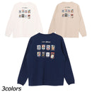 チャムス アートブービーブラッシュドロングスリーブTシャツ CH01-2664 Tシャツ 長袖 ユニセックス