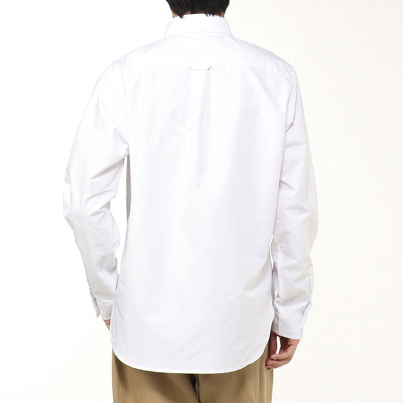 チャムス チャムスオックスロングスリーブシャツ CH02-1230 シャツ 長袖 ボタンダウン ユニセックス