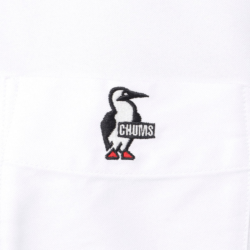 チャムス チャムスオックスロングスリーブシャツ CH02-1230 シャツ 長袖 ボタンダウン ユニセックス