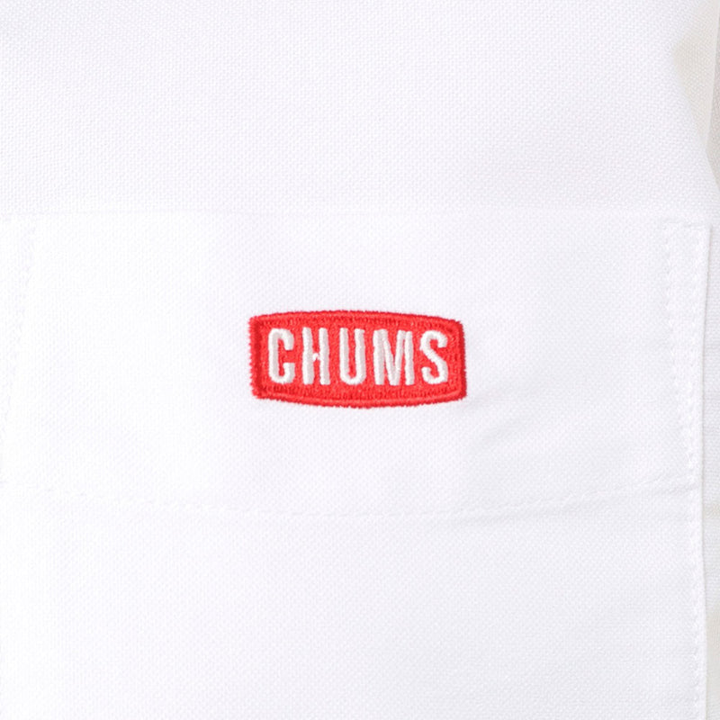 チャムス チャムスオックスロングスリーブシャツ CH02-1230 シャツ 長袖 ボタンダウン ユニセックス