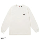 ナンガ エコハイブリッド ボックスロゴ エンブロイダリー ロングスリーブTシャツ Tシャツ 長袖 ユニセックス