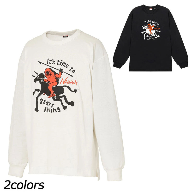 ナンガ エコハイブリッド ロングスリーブ Tシャツ/DM Tシャツ 長袖 ユニセックス