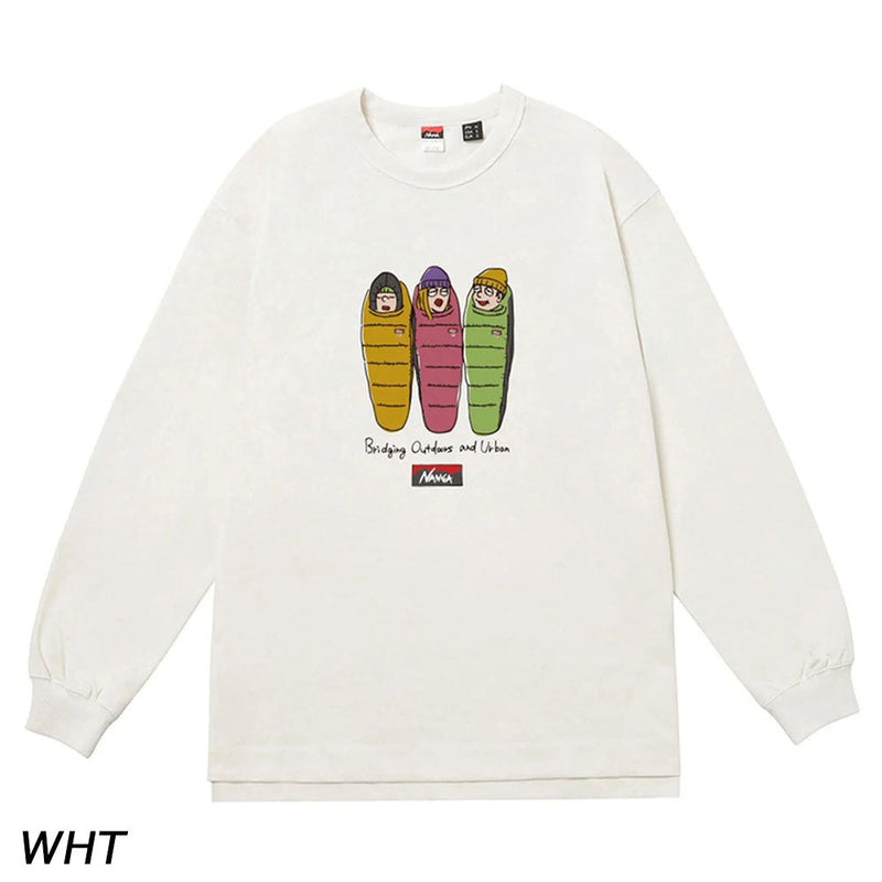 ナンガ エコハイブリッド ロングスリーブ Tシャツ/3SLB Tシャツ 長袖 ユニセックス 親子お揃い