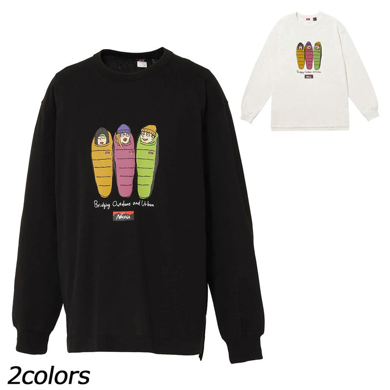 ナンガ エコハイブリッド ロングスリーブ Tシャツ/3SLB Tシャツ 長袖 ユニセックス 親子お揃い