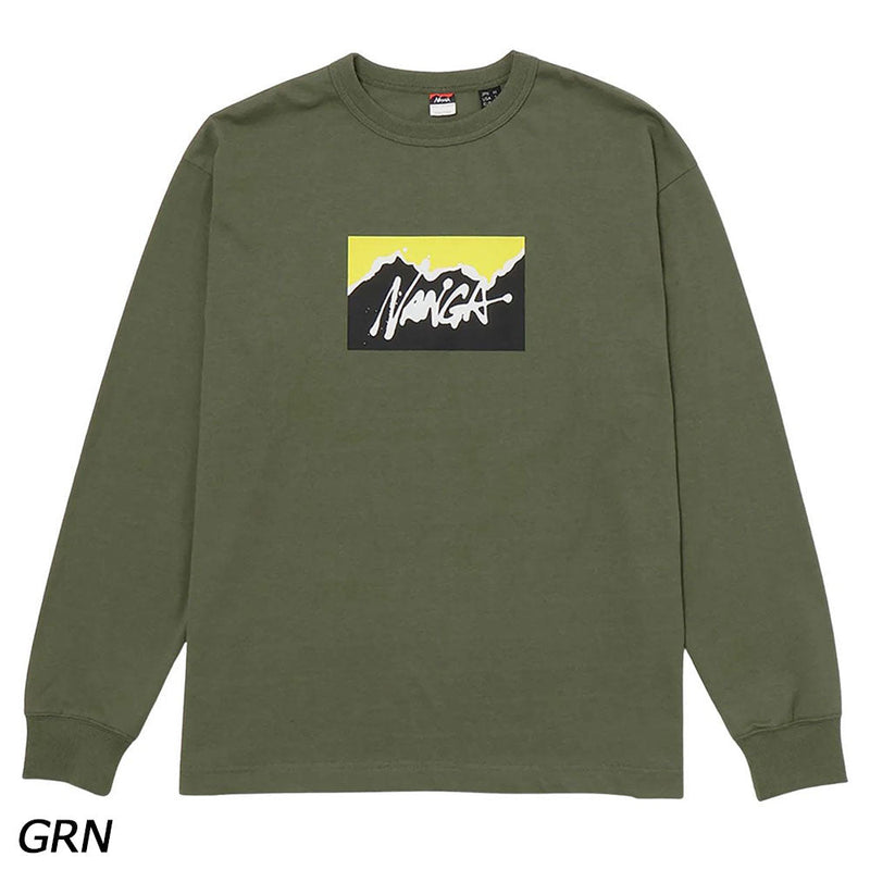 ナンガ ナンガ×神山隆二 ロングスリーブ Tシャツ Tシャツ 長袖 ユニセックス 神山隆二コラボ