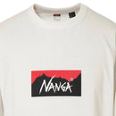 ナンガ エコハイブリッド ボックスロゴ ロングスリーブTシャツ Tシャツ 長袖 ユニセックス