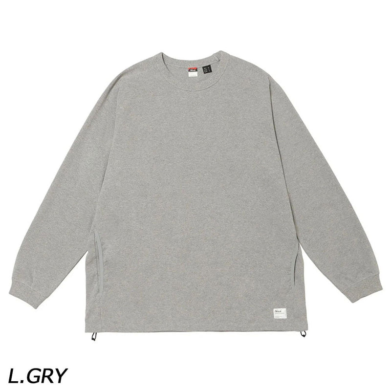 ナンガ エコハイブリッド オーバーサイズ ロングスリーブTシャツ Tシャツ 長袖 ユニセックス