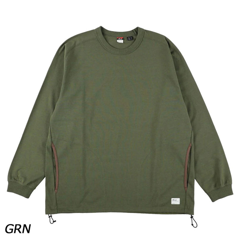 ナンガ エコハイブリッド オーバーサイズ ロングスリーブTシャツ Tシャツ 長袖 ユニセックス