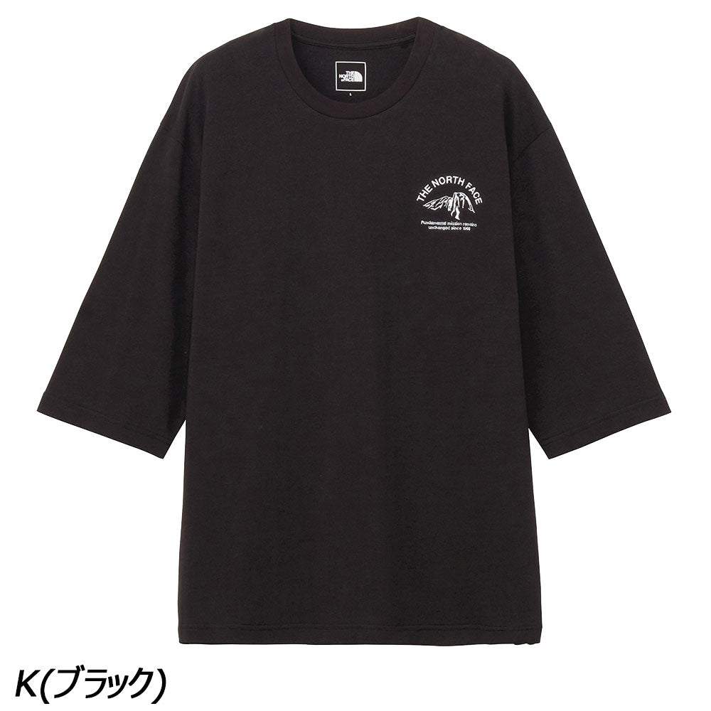 ノースフェイス クォータースリーブワンポイントロゴティー