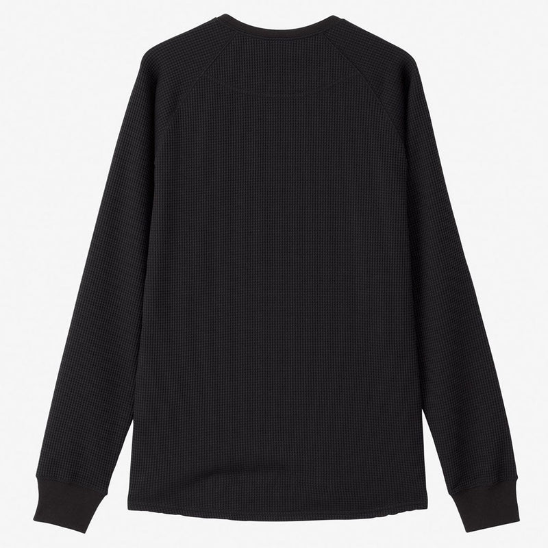 ノースフェイス フリーランワッフルクルー NT62394 Tシャツ 長袖 ヘンリーネック サムホール ワッフル生地 UVプロテクト 抗菌 防臭 メンズ