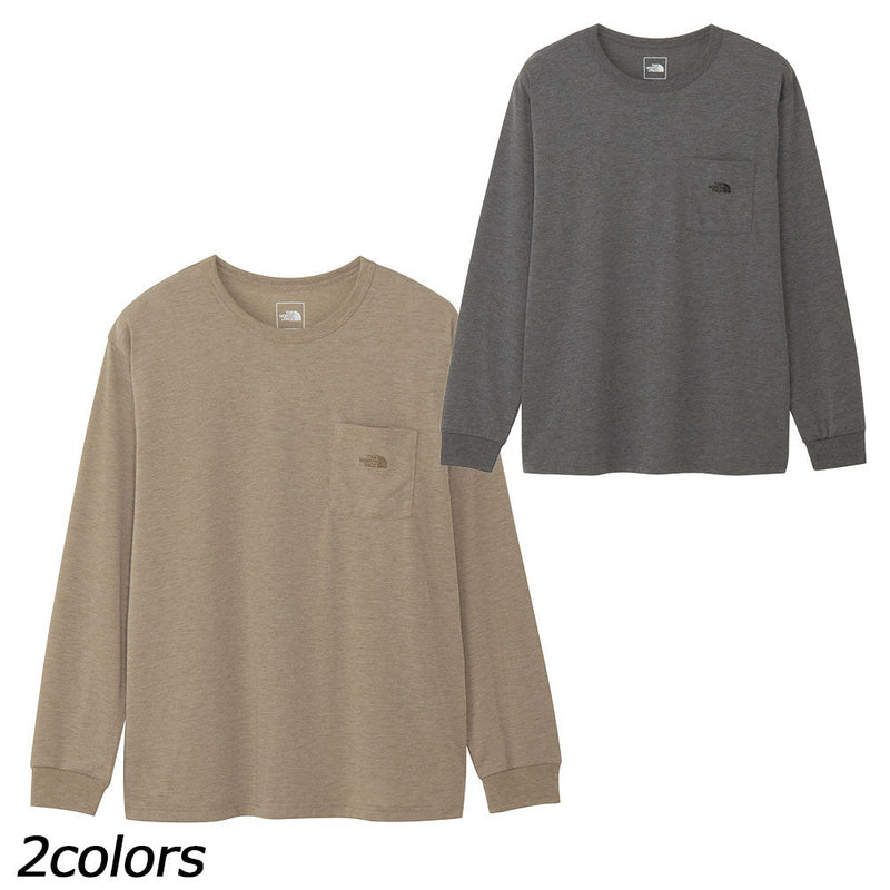 ノースフェイス ロングスリーブハイカーズティー NT62501 Tシャツ 長袖 胸ポケット UVケア 抗菌 防臭 ユニセックス