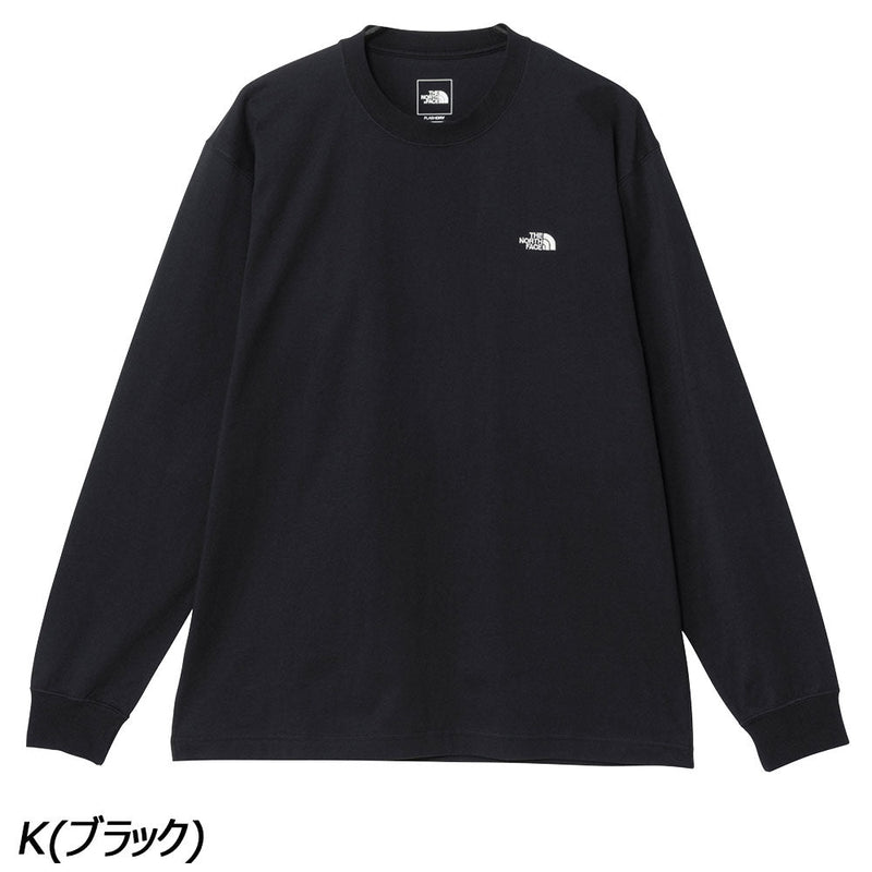 ノースフェイス ロングスリーブフラッシュドライヌプシコットンティー NT32535 Tシャツ 長袖 速乾 メンズ