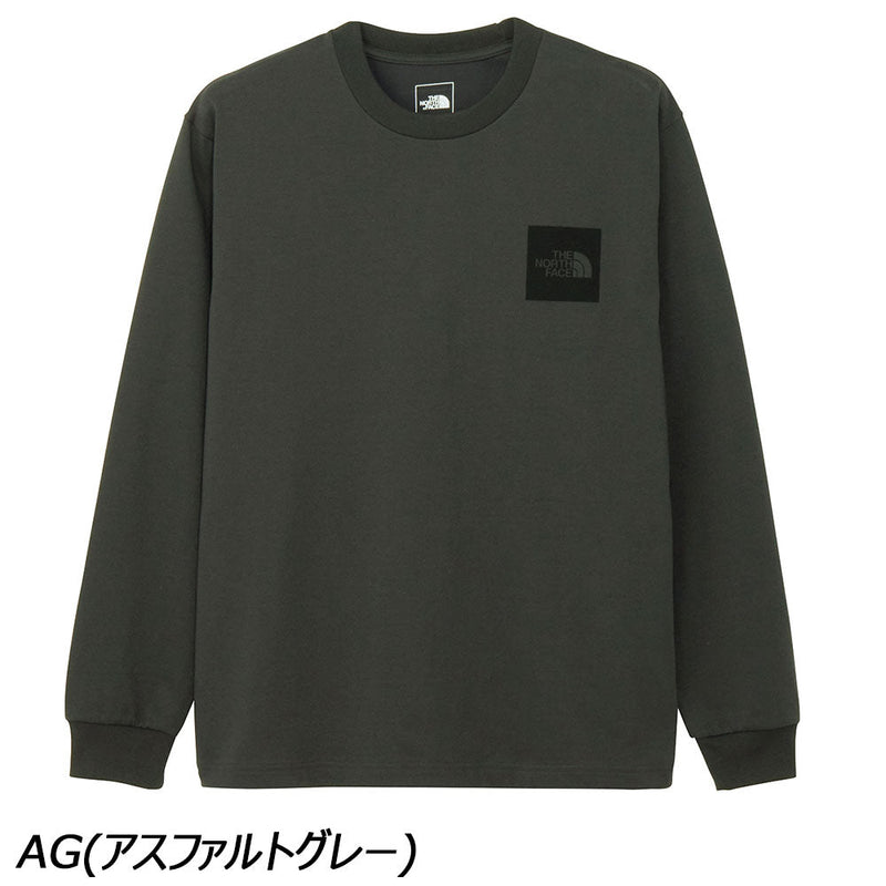 ノースフェイス ロングスリーブスクエアロゴティー NT82534 Tシャツ 長袖 ユニセックス