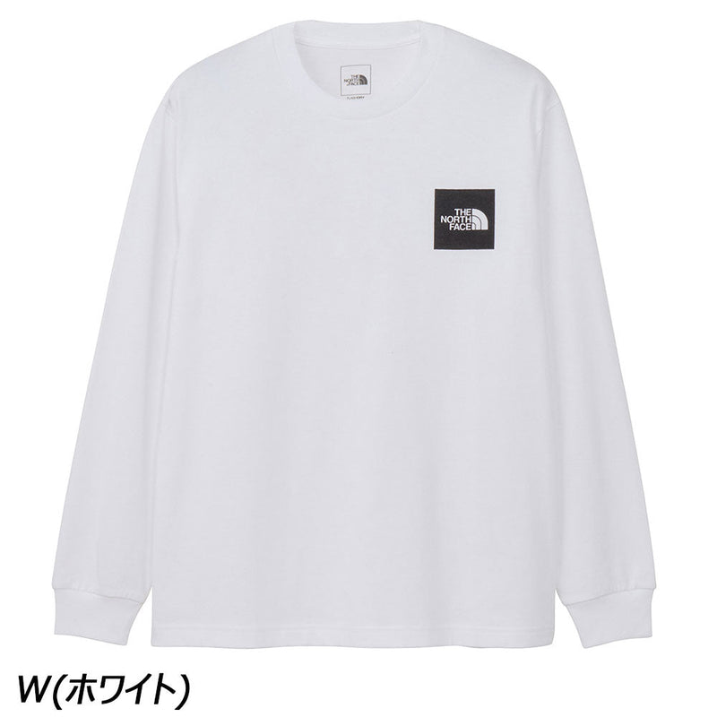 ノースフェイス ロングスリーブスクエアロゴティー NT82534 Tシャツ 長袖 ユニセックス