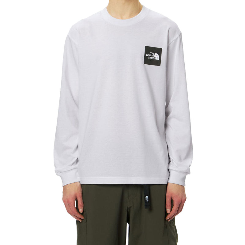 ノースフェイス ロングスリーブスクエアロゴティー NT82534 Tシャツ 長袖 ユニセックス